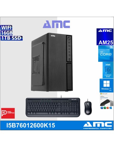 COMPUTADORA AMC CORE I5-12600K, 3.70...
