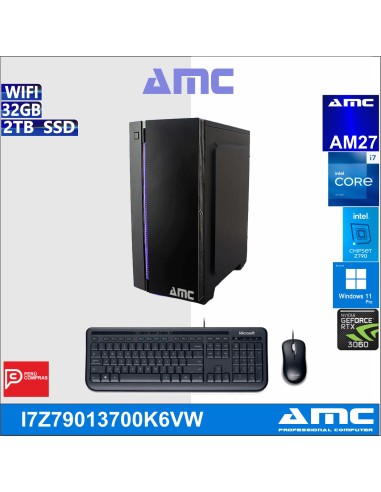 COMPUTADORA AMC CORE I7-13700K, 3.40...